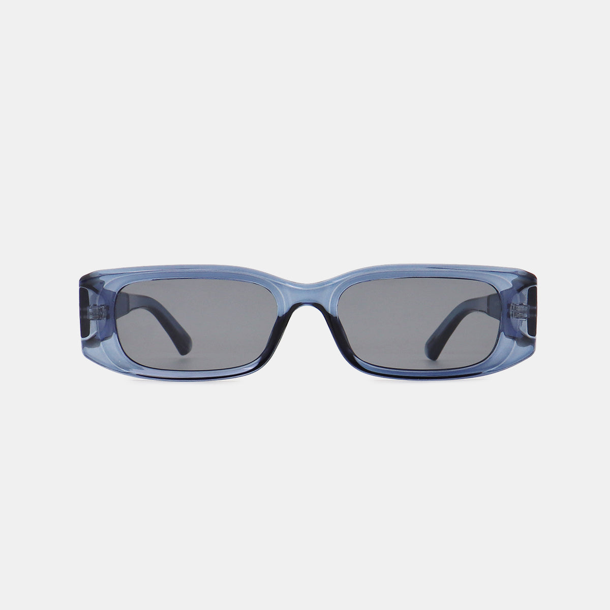 Black Frame Rectangle Sunglasses