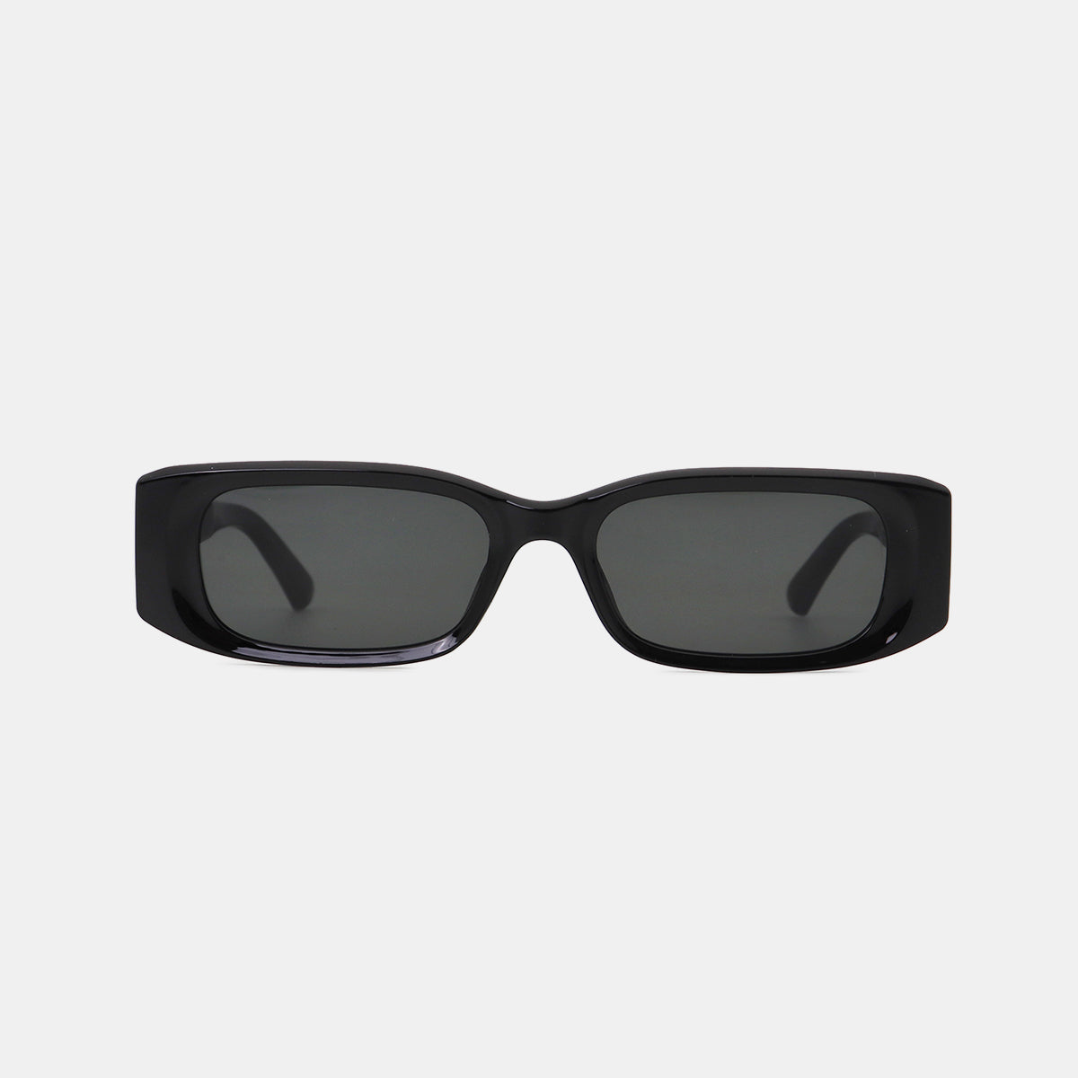 Black Frame Rectangle Sunglasses