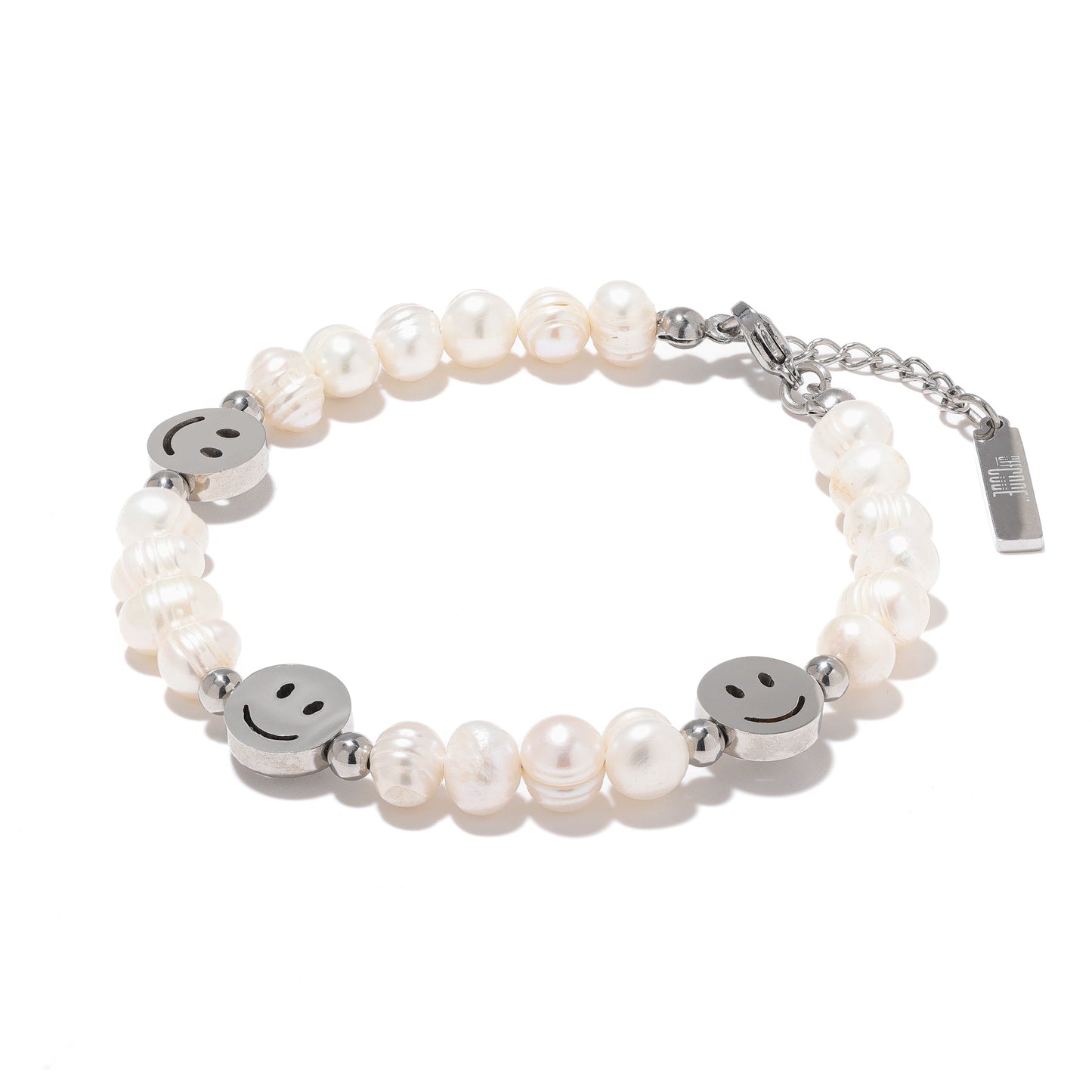 Happy Face Pearl Bracelet