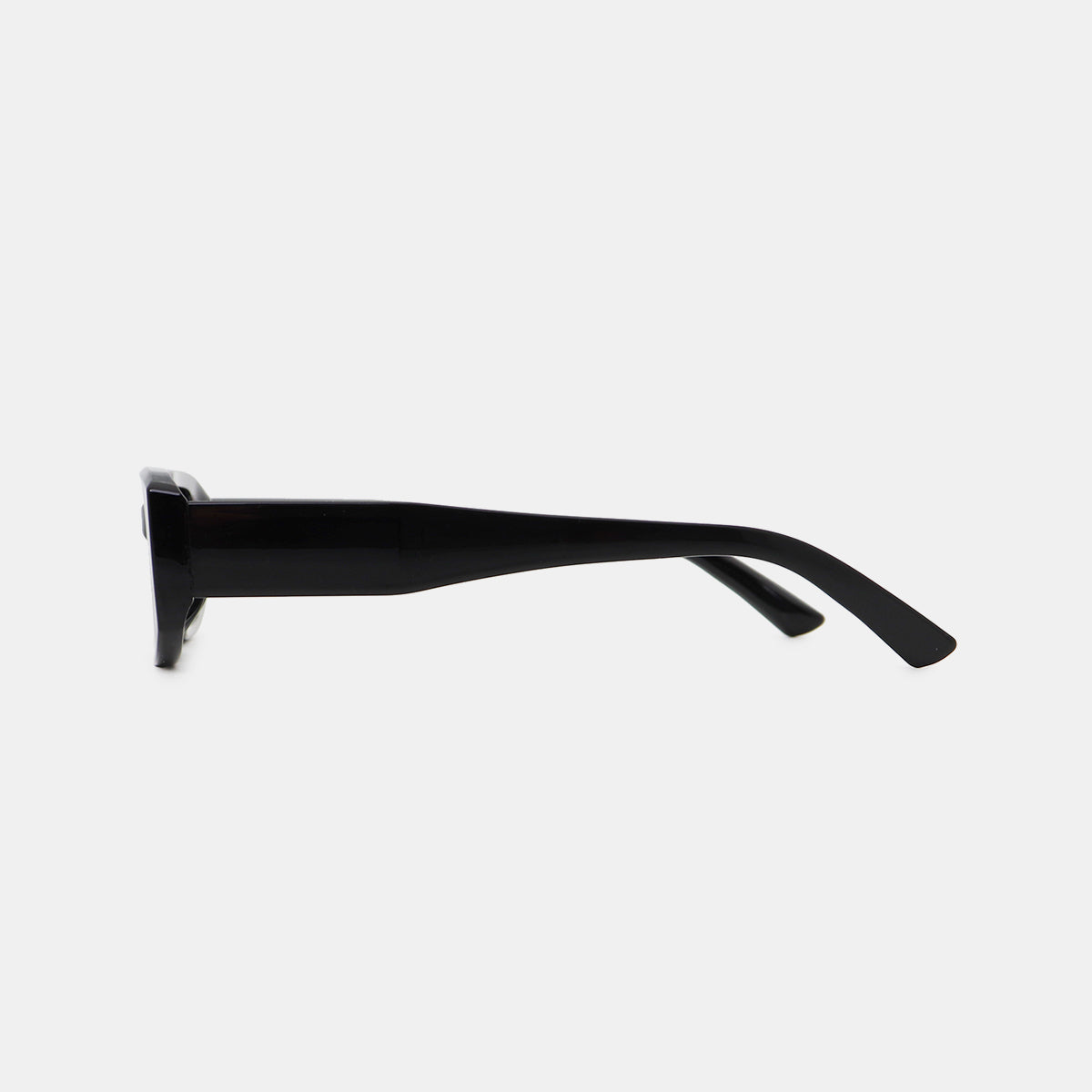 Black Frame Rectangle Sunglasses