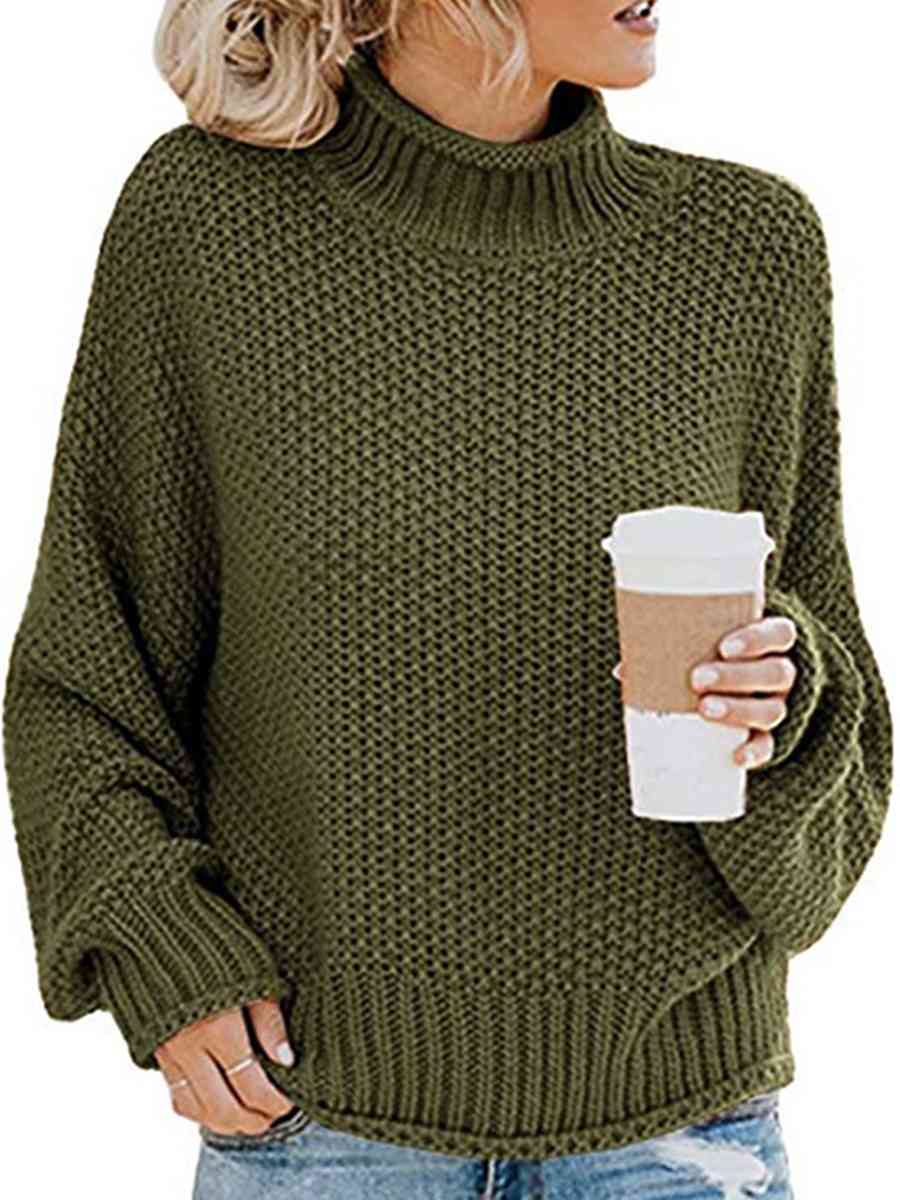 Julias Mock Neck Sweater