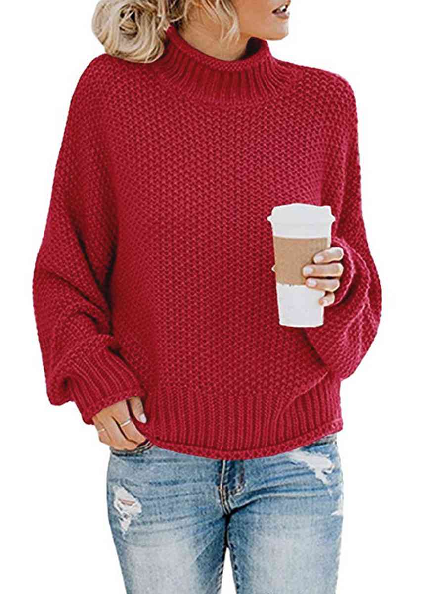 Julias Mock Neck Sweater