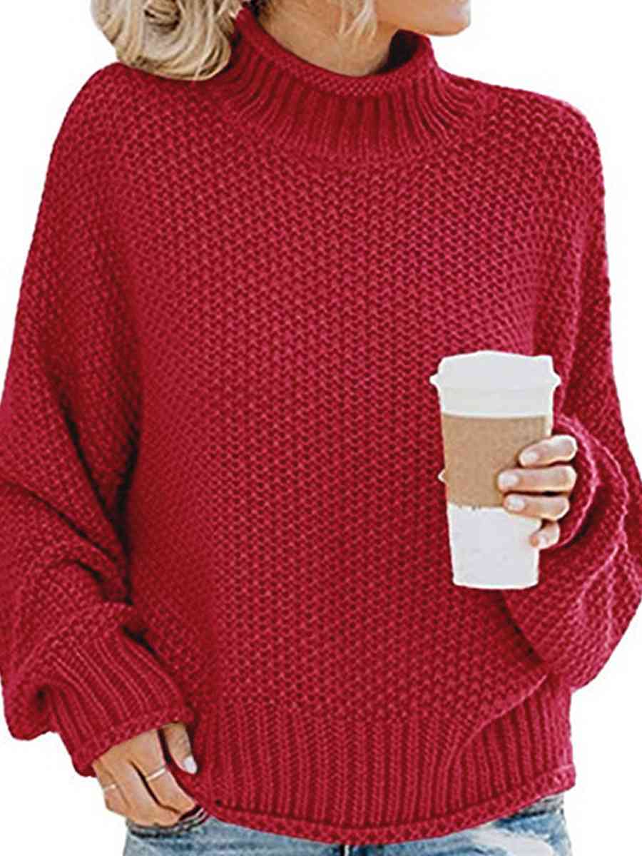 Julias Mock Neck Sweater