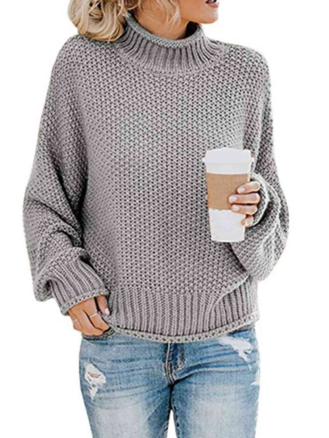 Julias Mock Neck Sweater